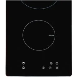SIA INDH30BL 30cm Black Domino 2 Zone Touch Control Electric Induction Hob -Home Appliances Store 65334602 3