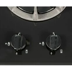SIA BGH30BL 30cm Black Gas On Glass Domino Hob Cast Iron Supports LPG Kit -Home Appliances Store 65334642 3