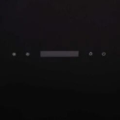 60cm Black / Gold Cooker Hood Kitchen Extractor Fan, Angled Design - SIA AHC60BL -Home Appliances Store 65334643 3