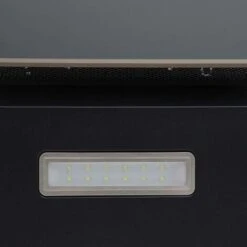 60cm Black / Gold Cooker Hood Kitchen Extractor Fan, Angled Design - SIA AHC60BL -Home Appliances Store 65334643 5