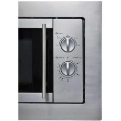 SIA Integrated Microwave Oven, 20L Stainless Steel Built In - BIM10SS -Home Appliances Store 65334646 4