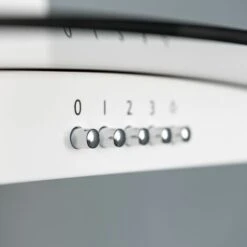 SIA CGH60WH 60cm White Curved Glass Chimney Cooker Hood Kitchen Extractor Fan -Home Appliances Store 65334648 3