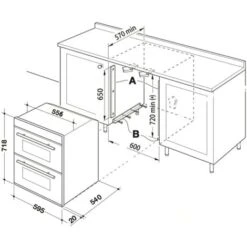 SIA DO111SS 60cm Stainless Steel Built Under Electric Double True Fan Oven -Home Appliances Store 65334650 4