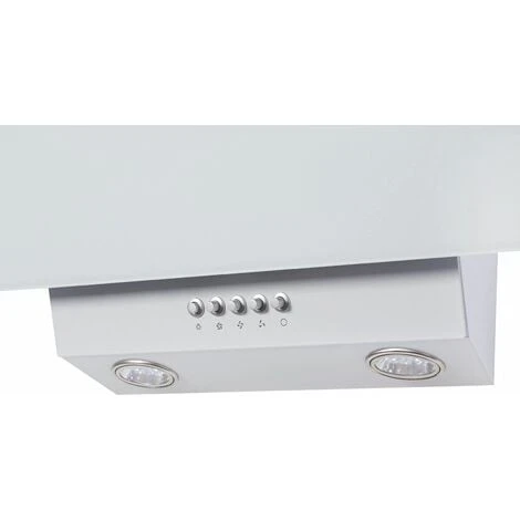 SIA EAG61WH 60cm White Angled Chimney Cooker Hood Kitchen Extractor Fan 2 SIA EAG61WH 60cm White Angled Chimney Cooker Hood Kitchen Extractor Fan - Image 2