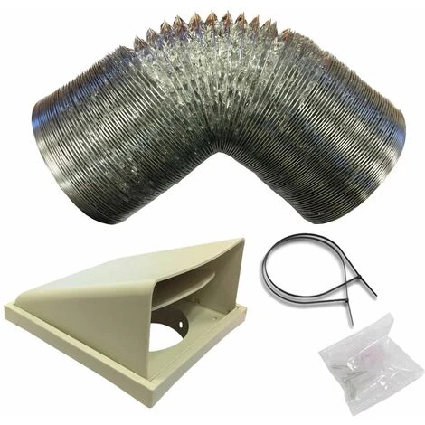 SIA D5 Universal Kitchen Cooker Hood Extractor Fan Ducting Vent Kit 150mm X 1m 1 SIA D5 Universal Kitchen Cooker Hood Extractor Fan Ducting Vent Kit 150mm X 1m