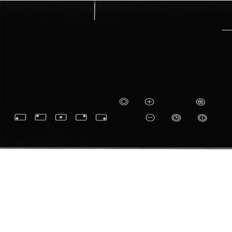 SIA CERH75BL 75cm Black 5 Zone Frameless Touch Control Electric Ceramic Hob 2 SIA CERH75BL 75cm Black 5 Zone Frameless Touch Control Electric Ceramic Hob - Image 2