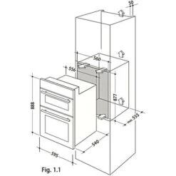 SIA DO112SS 60cm Stainless Steel Built-in Electric Double Digital True Fan Oven -Home Appliances Store 65334711 4