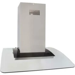 90cm Island Cooker Hood Kitchen Extractor Fan In Stainless Steel - SIA ICH90SS -Home Appliances Store 65334715 5