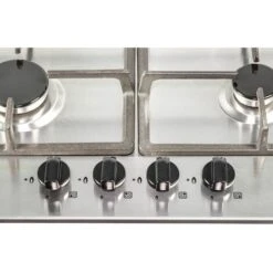 SIA SSG601SS 60cm Stainless Steel 4 Burner Gas Hob With Cast Iron Pan Stands -Home Appliances Store 65334735 3