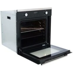 SIA SO103 60cm Black Built In Touch Control Single Electric True Fan Oven -Home Appliances Store 65334736 3