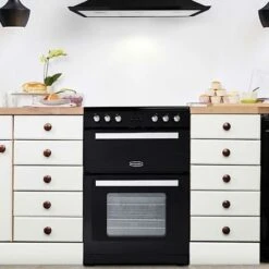 60cm Double Electric Cooker With Ceramic Hob, Freestanding - Montpellier RMC61CK -Home Appliances Store 65334738 5