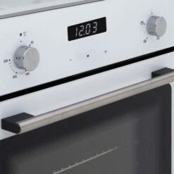 SIA SO103WH 60cm White Built In Single Electric True Fan Oven With Digital Timer -Home Appliances Store 65334740 5