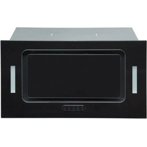 SIA UCG52BL 52cm Black Glass Built In Under Canopy Kitchen Cupboard Cooker Hood 1 SIA UCG52BL 52cm Black Glass Built In Under Canopy Kitchen Cupboard Cooker Hood