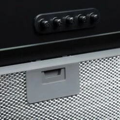 SIA UCG52BL 52cm Black Glass Built In Under Canopy Kitchen Cupboard Cooker Hood 7 SIA UCG52BL 52cm Black Glass Built In Under Canopy Kitchen Cupboard Cooker Hood -Home Appliances Store 65334756 3