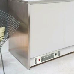SIA PLH3 2kW White Slimline Electric Built-in Kitchen Plinth Space Heater -Home Appliances Store 65334792 3