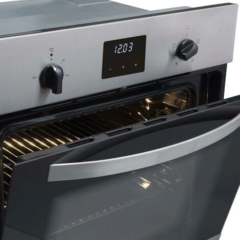 SIA SO112SS 60cm Stainless Steel Built In Digital Single Electric True Fan Oven 2 SIA SO112SS 60cm Stainless Steel Built In Digital Single Electric True Fan Oven - Image 2