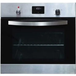 SIA SO114SS 60cm Stainless Steel Digital Programmable Electric Single Fan Oven