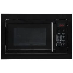 SIA BIM25BL Black 25L Integrated Built In 900W Digital Timer Microwave Oven