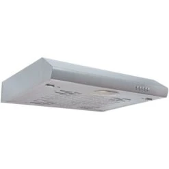 SIA STH60SI 60cm Silver Slimline Visor Cooker Hood Kitchen Extractor Fan
