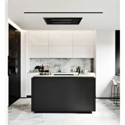 ViandPro - Aria Flush Fit Ceiling Hood 90 X 30 Black - Black Glass / Black Frame 7 ViandPro - Aria Flush Fit Ceiling Hood 90 X 30 Black - Black Glass / Black Frame -Home Appliances Store 67718215 3