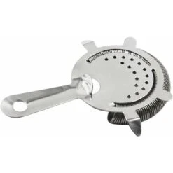 Hawthorne Cocktail Strainer Stainless Steel Bar Strainer Professional 4 Prong Strainer With 100 Wire Spring 9 Hawthorne Cocktail Strainer Stainless Steel Bar Strainer Professional 4 Prong Strainer With 100 Wire Spring -Home Appliances Store 68106744 5