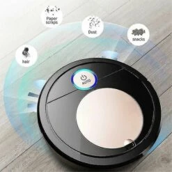 Wireless Robot Vacuum Cleaner Powerful Suction 3000ma Smart Vacuum Cleaner Silver Vacuum Cleaners -Home Appliances Store 69129667 3