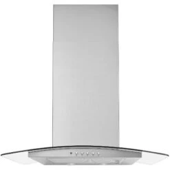 CDA 60cm Cooker Hood Kitchen Extractor Fan In Stainless Steel - WEP60SS