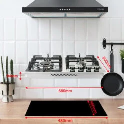 Built-in Gas Cooktop, 4 Burners Stainless Steel Gas Hob Cooker With Flame Failure Protection Gasland Chef GH60SF -Home Appliances Store 71426679 5