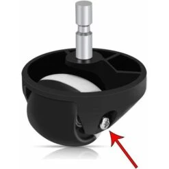 Upgraded Front Wheel With Screws Compatible With Roomba 500, 600, 700, 800 And 900. Robot Vacuum Cleaner Compatible With Irobot Roomba. Improved Accessories And Spare Parts.