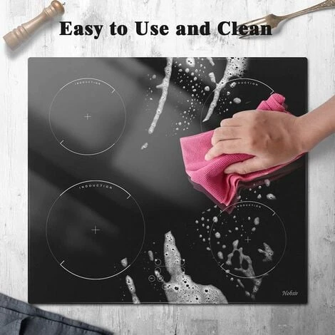 Induction Hob, 4 Zones Built-in Electric Hob 60cm Induction Cooker 6400w Touch Control, Child-safety Lock, Stop&go Function, Hard Wire, No Plug Included 3 Induction Hob, 4 Zones Built-in Electric Hob 60cm Induction Cooker 6400w Touch Control, Child-safety Lock, Stop&go Function, Hard Wire, No Plug Included - Image 3