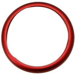 Red Aluminum Ring Center Console Idrive Multimedia Controller Knob Ring For - 1 2 3 4 5 6 7 Series