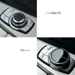 Red Aluminum Ring Center Console Idrive Multimedia Controller Knob Ring For - 1 2 3 4 5 6 7 Series -Home Appliances Store 74691842 5