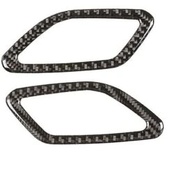 For A Gla Cla Class W176 X156 C117 Carbon Fiber Dashboard Condition Outlet Decor Cover Trim