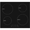 60cm Induction Hob, 4 Zone With Boost & Child Lock - White Knight DAWKHBII60-P