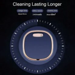 Robot Vacuum Cleaner, 3 In 1 Floor Vacuum And Mop, Super Suction, 1500pa Robot Vacuum Cleaner With Mopping Function, Ideal For Pet Hair Hair Dust -Home Appliances Store 77689746 3