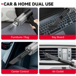 Foldable Powerful Car Vacuum Cleaner Wet&Dry Cordless Strong Handheld Cleaning -Home Appliances Store 78057886 4