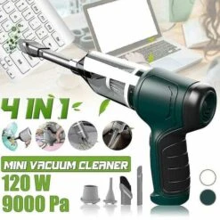 120w Cordless Air Blower Handheld Portable Air Duster Mini 9000pa B - _happyshop -Home Appliances Store 79988150 3