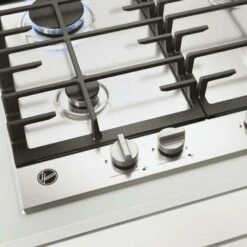 Hoover 60cm 4 Burner Gas Hob In Stainless Steel, Cast Iron Grids - HHG6BRK3X -Home Appliances Store 86105410 5