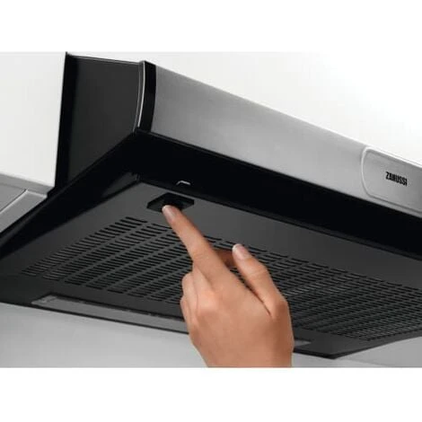 Zanussi Cooker Hood Stainless Steel & Black 2 Zanussi Cooker Hood Stainless Steel & Black - Image 2