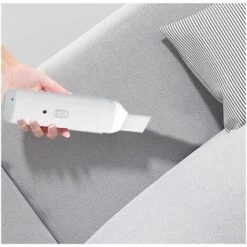 Mini Portable Car Vacuum Cleaner Handheld Home Vacuum Cordless Rechargeable Small Desktop Vacuum Cleaner White -Home Appliances Store 87627853 4