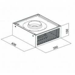 ViandPro - VP-CH4220-EX Scorpio 100 X 70cm Ceiling Hood With 1200m3/h External Motor -Home Appliances Store 88551687 3