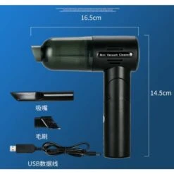 120W/20000Pa Powerful Suction Handheld Car Vacuum Cleaner Foldable Cordless Vacuum Cleaner Home For Cleaning Pet Hair Vacuum Cleaner For Home -Home Appliances Store 90437129 4