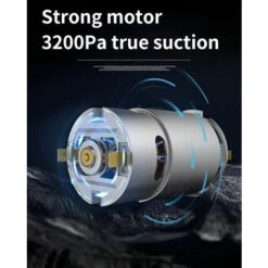 120W/20000Pa Powerful Suction Handheld Car Vacuum Cleaner Foldable Cordless Vacuum Cleaner Home For Cleaning Pet Hair Vacuum Cleaner For Home -Home Appliances Store 90437129 5