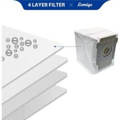 10 Packs Of Vacuum Bags For IRobot I7E5E6 Series Clean Base Automatic Dirt Disposal Bags -Home Appliances Store 92864356 5