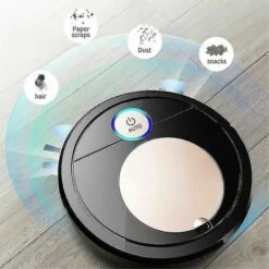Wireless Robot Vacuum Cleaner Powerful Suction 3000ma Smart Vacuum Cleaner Silver Vacuum Cleaners -Home Appliances Store 94388652 3