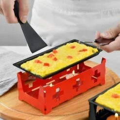 Mini Non-stick Cheese Rotaster Oven With Silicone Spatula For Melting Cheese, Chocolate -Home Appliances Store 95521849 5