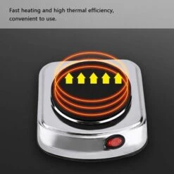 Portable Electric Stove,Coffee Heater,500W Electric Burner Easy To Clean,Electric Mini Stove -Home Appliances Store 95534348 3