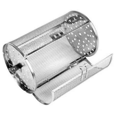 Kitchen Nuts/Peanuts/Chestnuts Baking Stainless Steel Rotating Roast CageElectric Oven Universal Fitting 2314cm 1 Kitchen Nuts/Peanuts/Chestnuts Baking Stainless Steel Rotating Roast CageElectric Oven Universal Fitting 2314cm