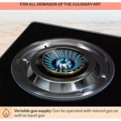 Klarstein Barzona 2 Camping Stove 2 Burners 3.4 KW & 4.3 KW Glass Top & Stainless Steel Housing -Home Appliances Store 95821205 5