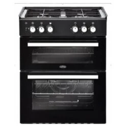 Belling Drop In Static 60cm Double Oven - Nat Gas - 444411212